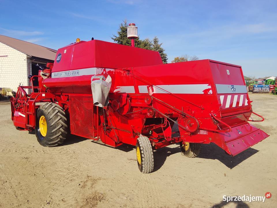Kombajn Massey Ferguson 487 sieczkarnia Oryginał mazowieckie Skaryszew sprzedam