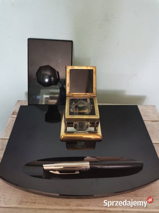 Stary Polski zestaw biurowy z lat 20 tych Art Kraków