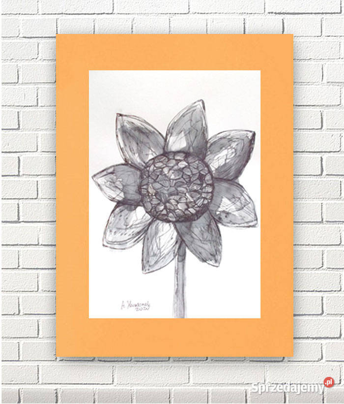 skandynawski obraz rysunek minimalizm grafika do Dekoracje i ozdoby mazowieckie Warszawa sprzedam