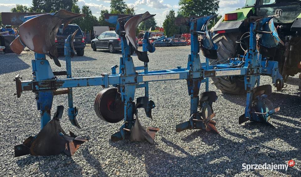 Pług 4 skibowy BRENIG w stanie więcej informacji łódzkie Bolesławiec