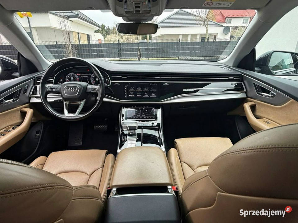 Audi Q8 50 TDi Oś Skrętna Masaże Wentyle kamera cofania Radom