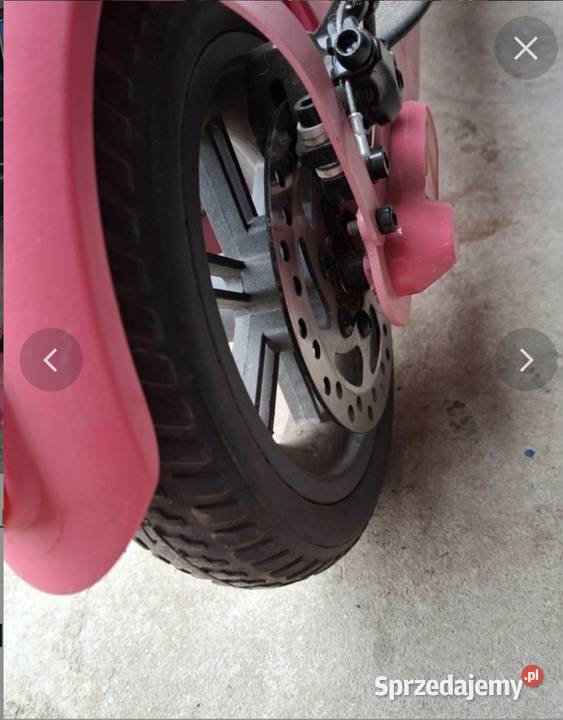 Hulajnoga elektryczna fiat f500 różowa mazowieckie Ostrów Mazowiecka