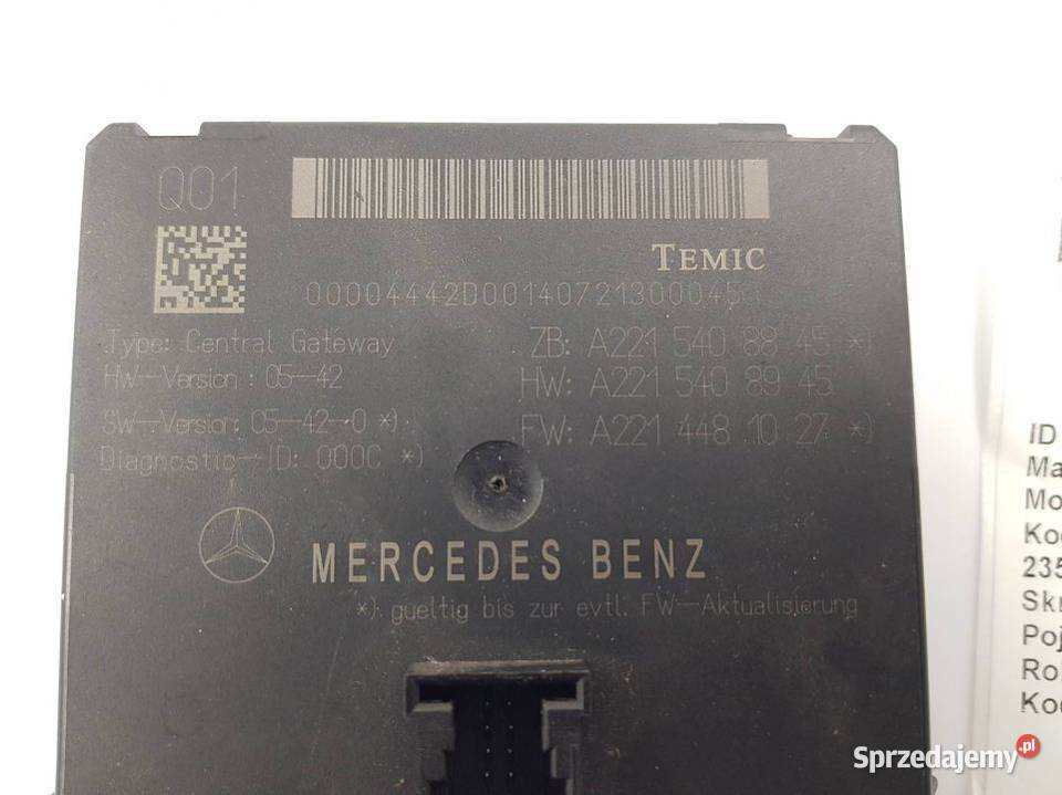 MODUŁ A2215408845 S 320 Lipno