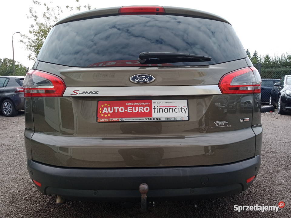 Ford S 20 TDCI 140 automat Titannium stan skórzana tapicerka Kraków