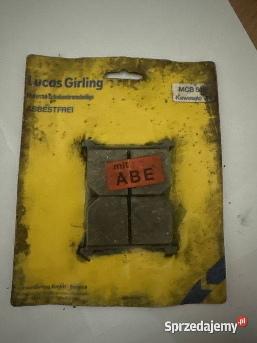 Klocki Kawasaki MCB 515516 Z400 GPZ Z550 Z650 Poznań