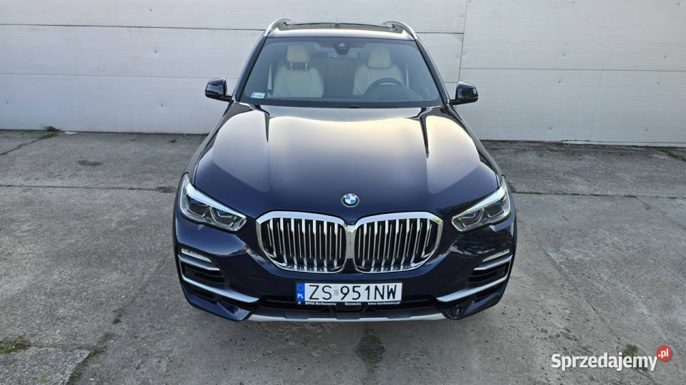 BMW X5 Polski Salon krajowy 88000 przebiegu G05 centralny zamek zachodniopomorskie