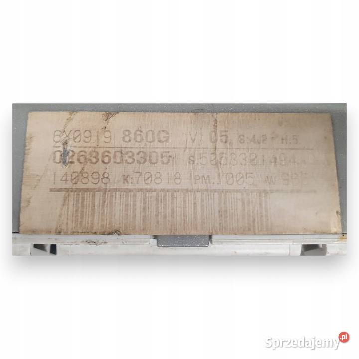LICZNIK ZEGARY 6X0919860G VW Lupo 10 14 16V lubelskie
