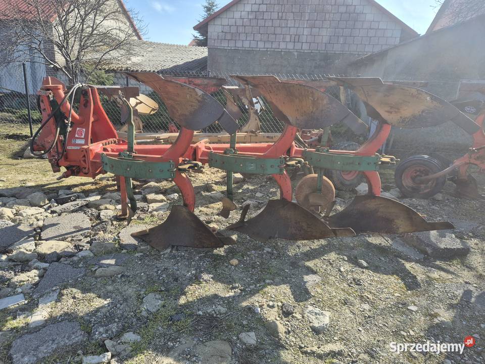 Pług Kverneland 3 resor obrotowy Okrzeja