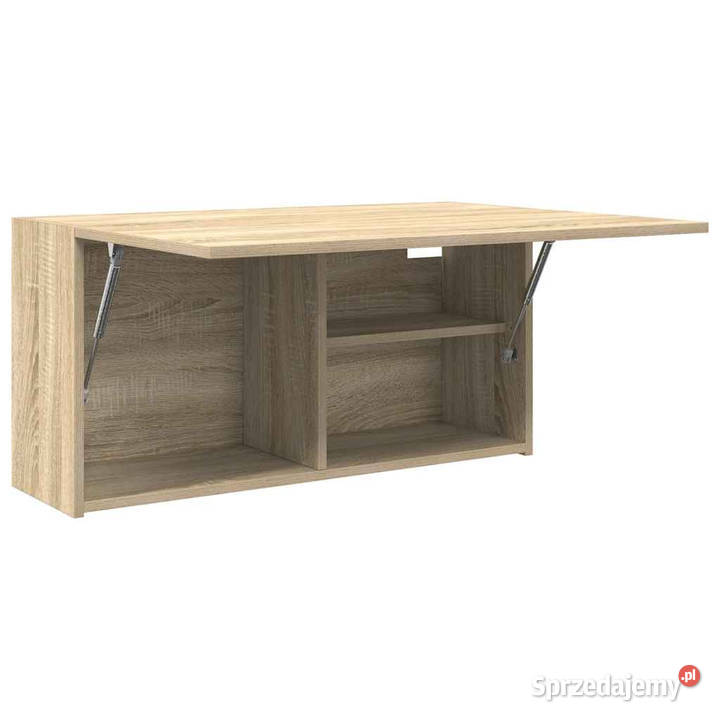 Wisząca szafka łazienkowa dąb sonoma 80x25x40 Łazienkowe Warszawa