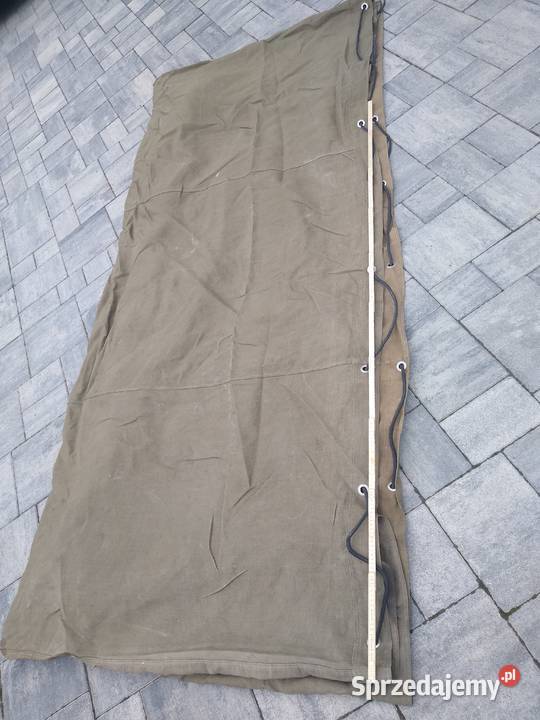 Plandeka brezentowa wojskowa khaki 270120115 Kruszwica