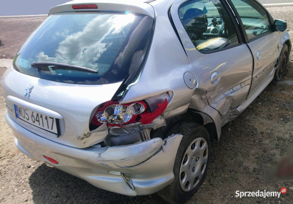 Peugeot 206 sprawny silnik klima uszkodzony mazowieckie Siedlce sprzedam
