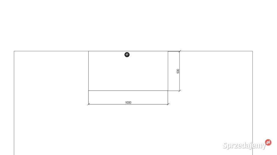 Biurko stolik blat składany składane 100 x 50 Częstochowa