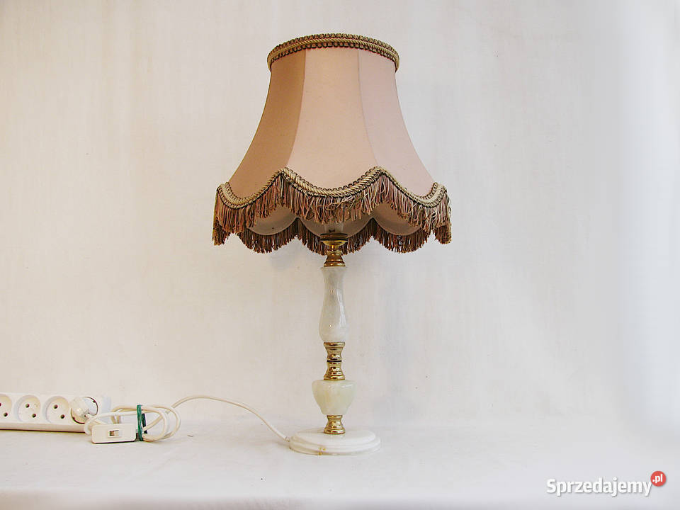 Lampka duża piękna lampa Onyks Szczecinek