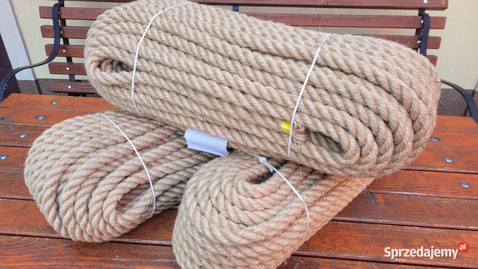 Lina jutowa 20mm 50m sznurek postronek lina Warszawa sprzedam