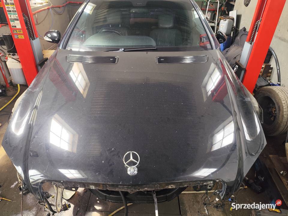 Maska Przednia Pokrywa Silnika Czarna Mercedes Rok produkcji 2006 Gorlice