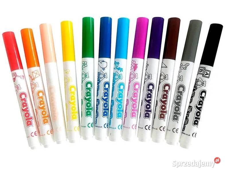 Crayola Zmywalne Pisaki Najmłodszych 12 Mogilany