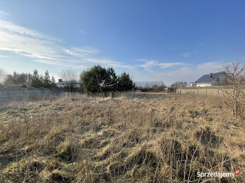 Uzbrojona działka 1288m2 z wydanymi WZ jeziorze Nieruchomości Łódź