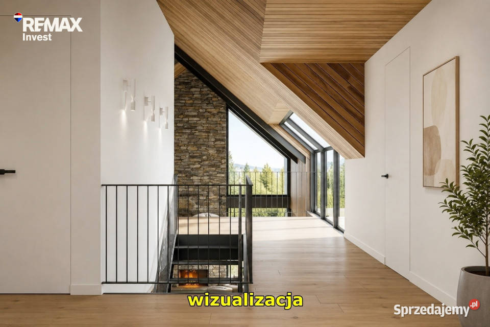 Ponadczasowa rezydencja z widokiem na Beskidy wolnostojący Ustroń