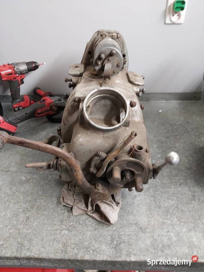Silnik plus skrzynia k750 60r lubelskie Chełm