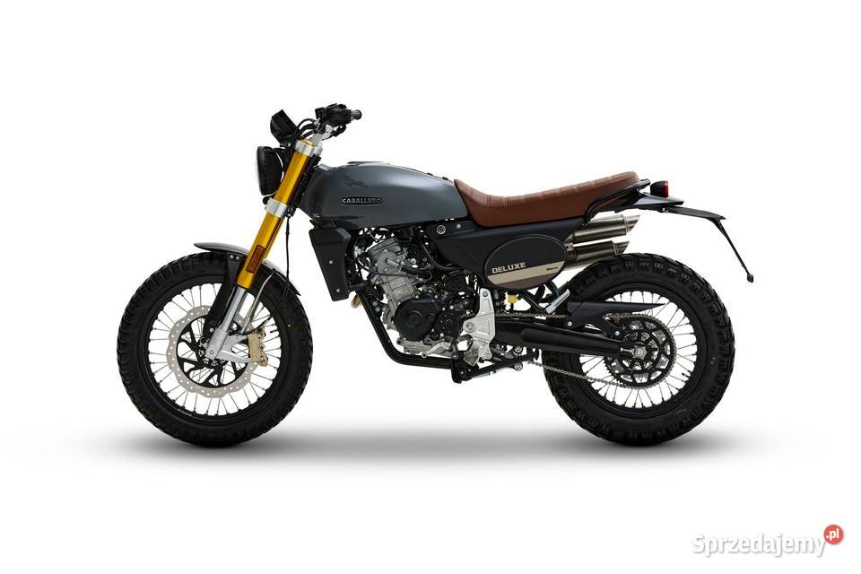 Fantic Caballero 125 Scrambler Deluxe MY26 szary nieuszkodzony Yamaha Szczecin