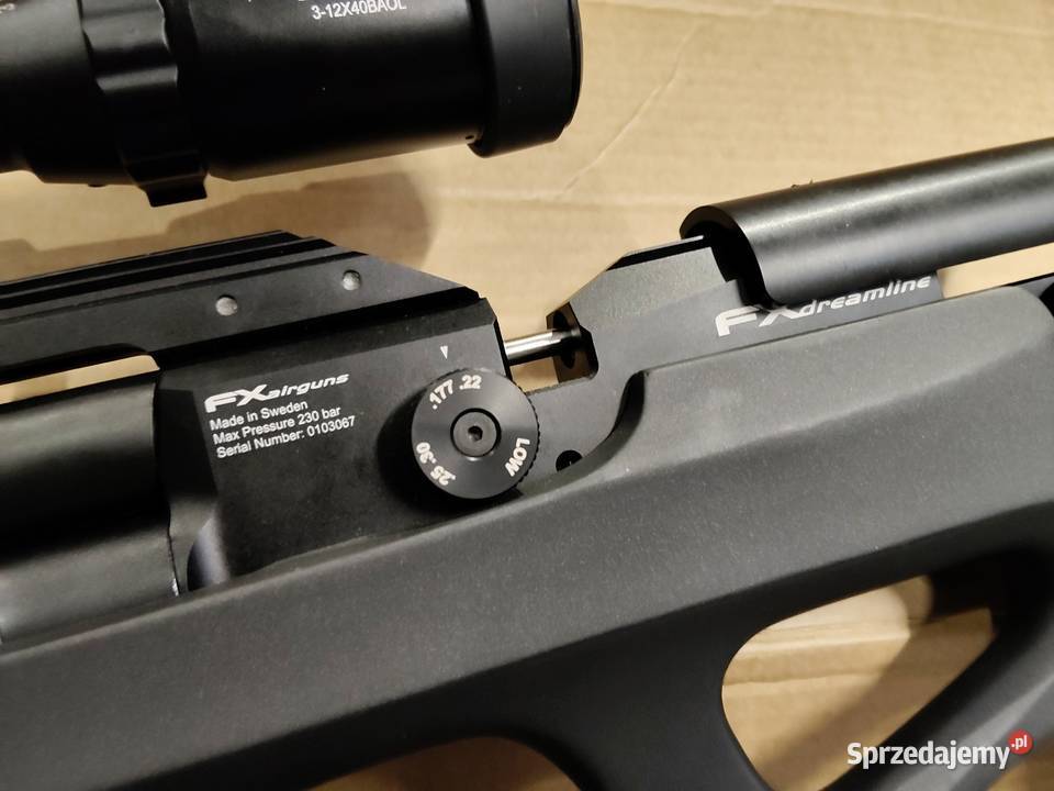 Wiatrówka PCP FX DREAMLINE 55mm Tuningu mega Częstochowa