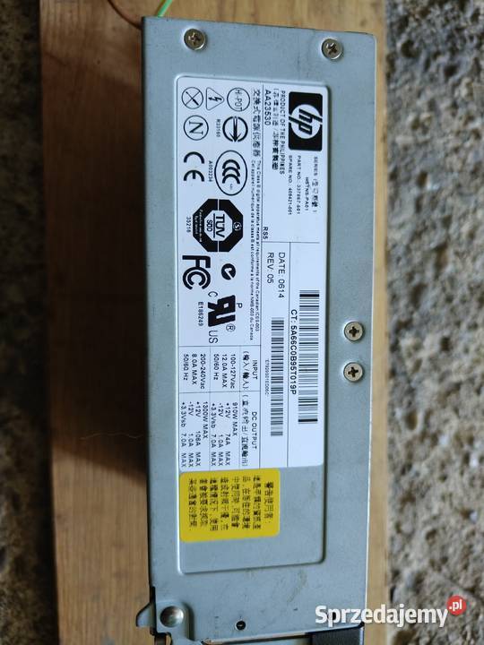 Zasilacz serwerowy 1300w podkarpackie Rzeszów sprzedam