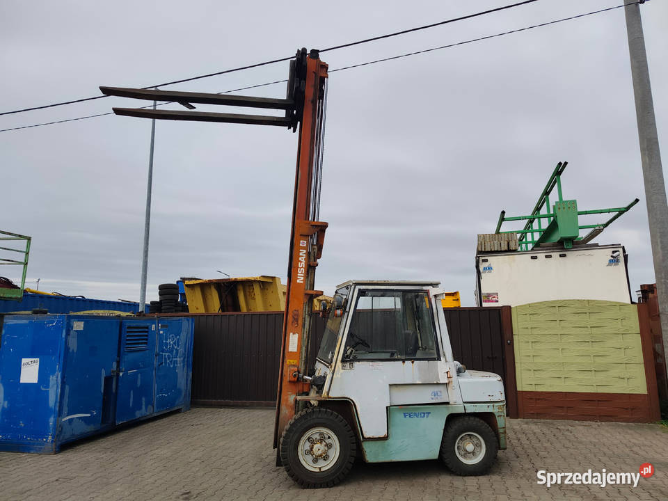 Wózek widłowy Diesel Nissan WF03A33U 1990r Wózki widłowe Strzyżew sprzedam