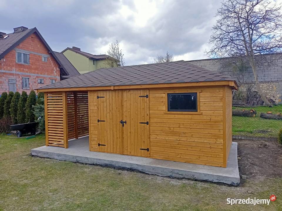 Domek narzędziowy 3x6 Altana Ogrodowa Drewutnia Częstochowa