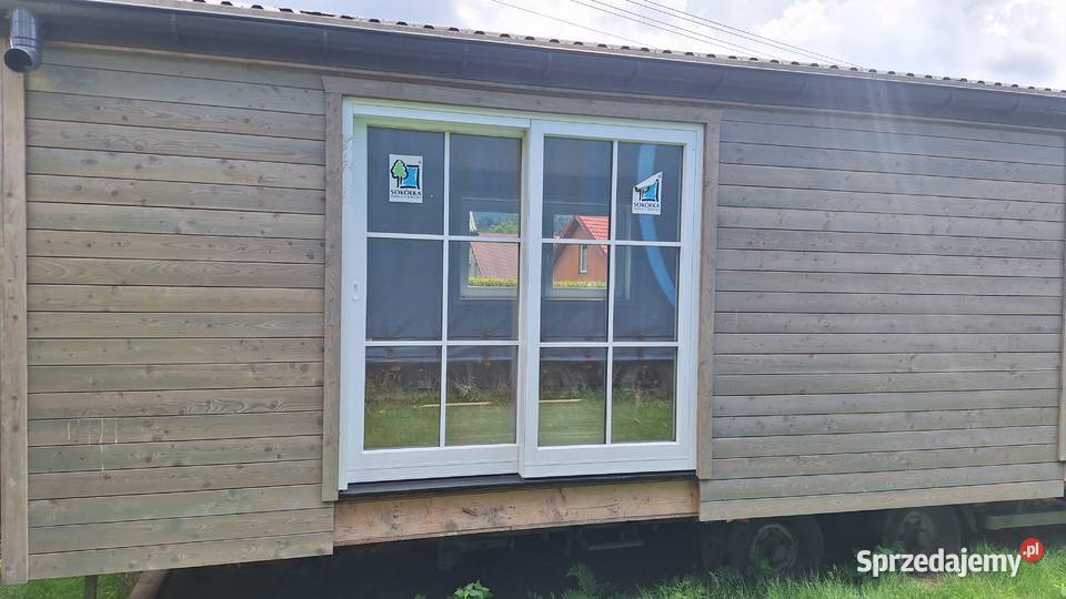 Dom cało roczny na kołach śląskie Ślemień