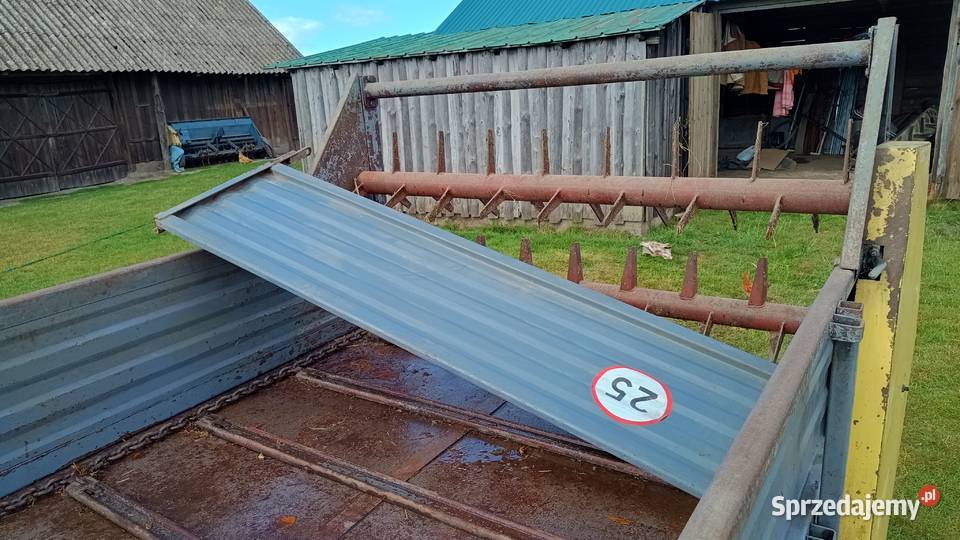 Rozrzutnik Agromet N 233 stan KRYNKI nieuszkodzony Rozrzutniki obornika Ostrów Południowy