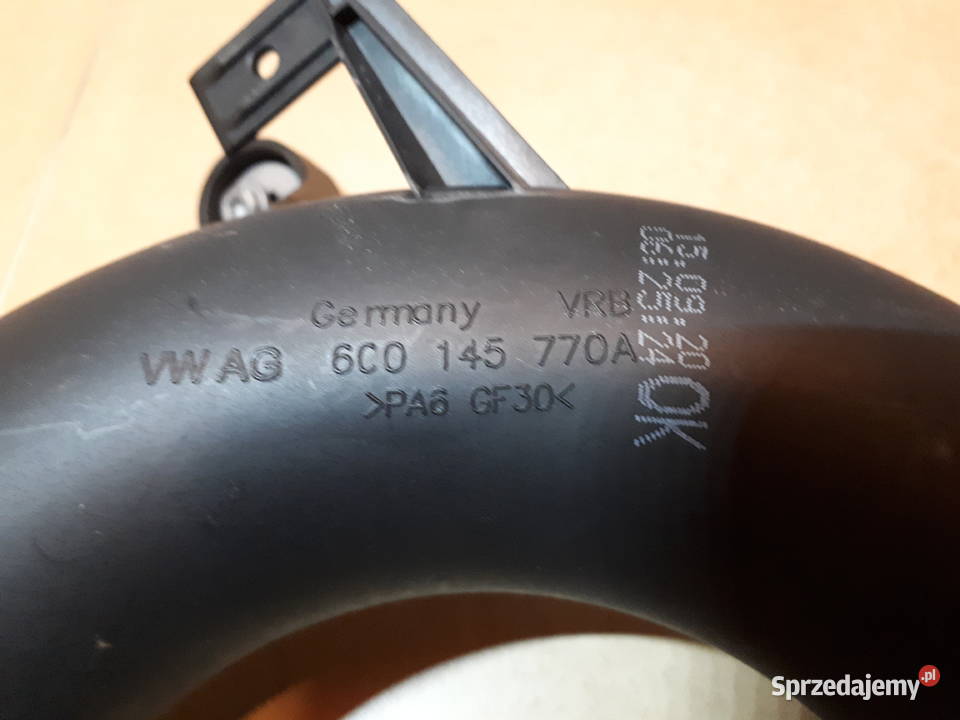 6C0145770A Rura intercoolera powietrza Vw Skoda mazowieckie