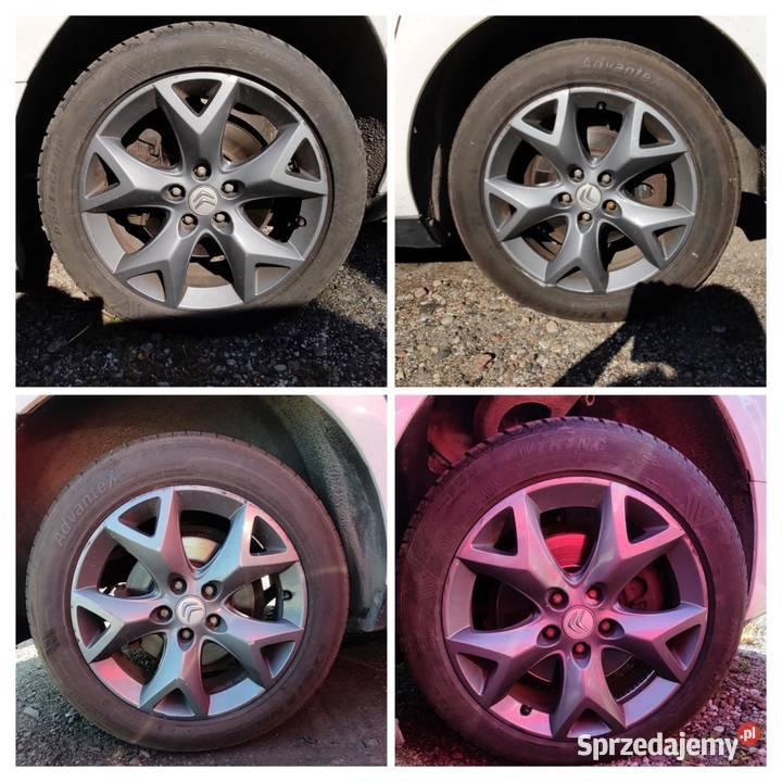 Felgi aluminiowe alufelgi koła opony Citroen c5 Samochodowe Książ Wielkopolski