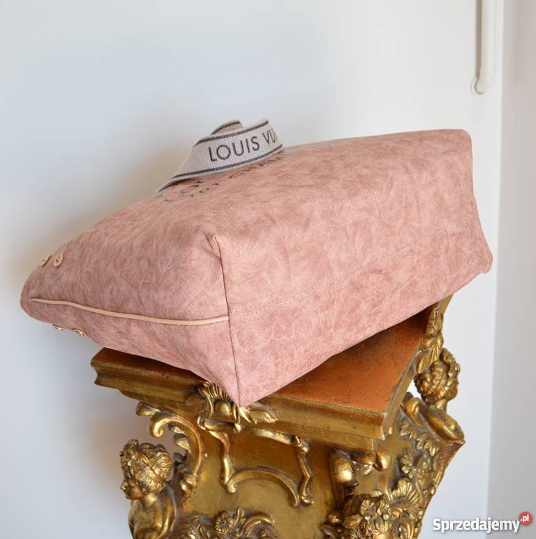LOUIS VUITTON WOREK VOYAGE TOREBKA LV MELANŻ RÓŻ Worek  Bydgoszcz sprzedam
