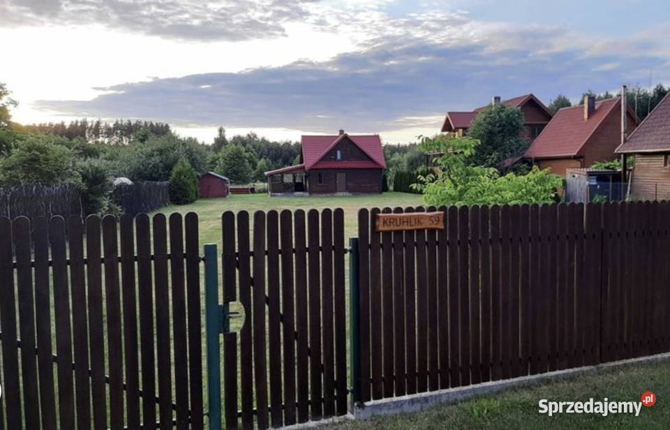 Domek do wynajęcia na dużej ogrodzonej działce Hajnówka