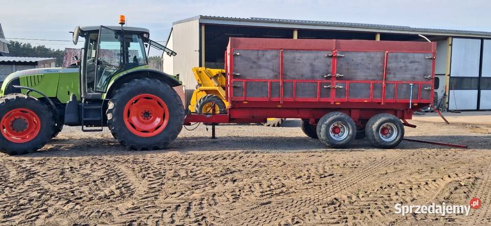 Przyczepa Krone 14 t wywrotka tandem Przyczepy rolnicze Rolnictwo Wieruszów