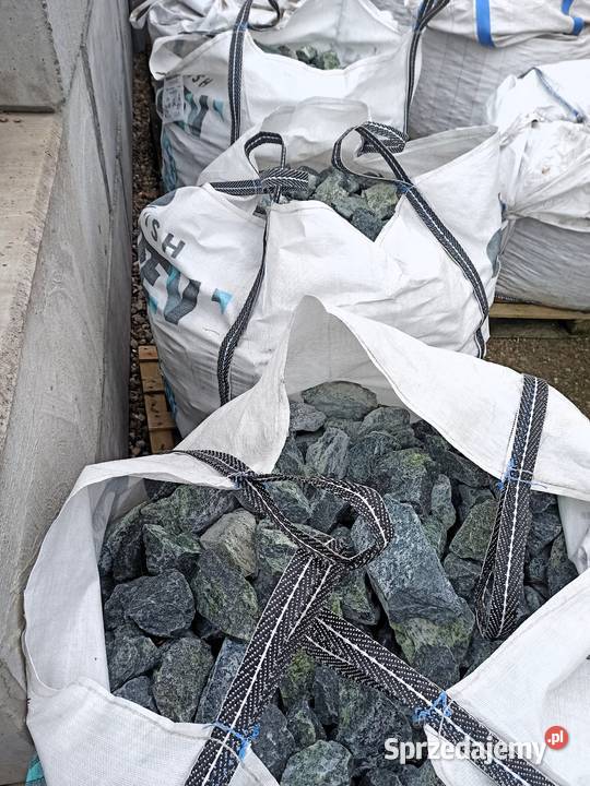 Do gabionu kamień Zielony Kora Kamienna Dom i Ogród Poznań sprzedam