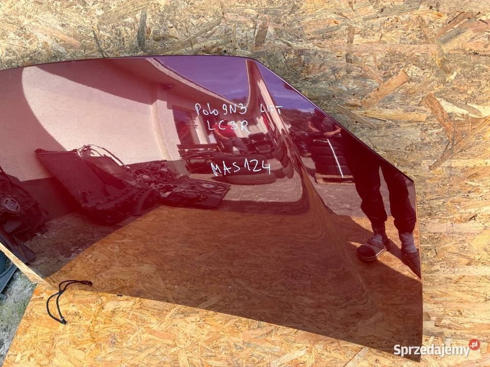 Vw polo 9N3 lift LC3R MASKA POKRYWA SILNIKA