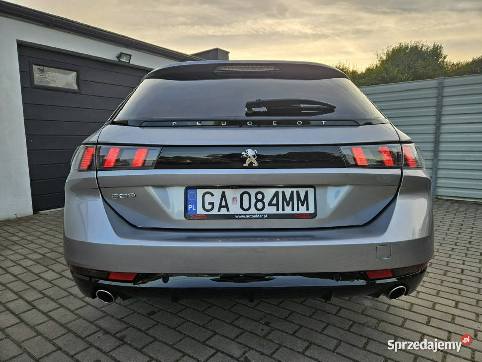 Peugeot 508 16 180 SERWIS ASO benzyna AUTOMAT Gdynia