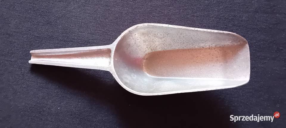 Aluminiowa szufelka nabierka do cukru mąki itp wielkopolskie Koźminek sprzedam