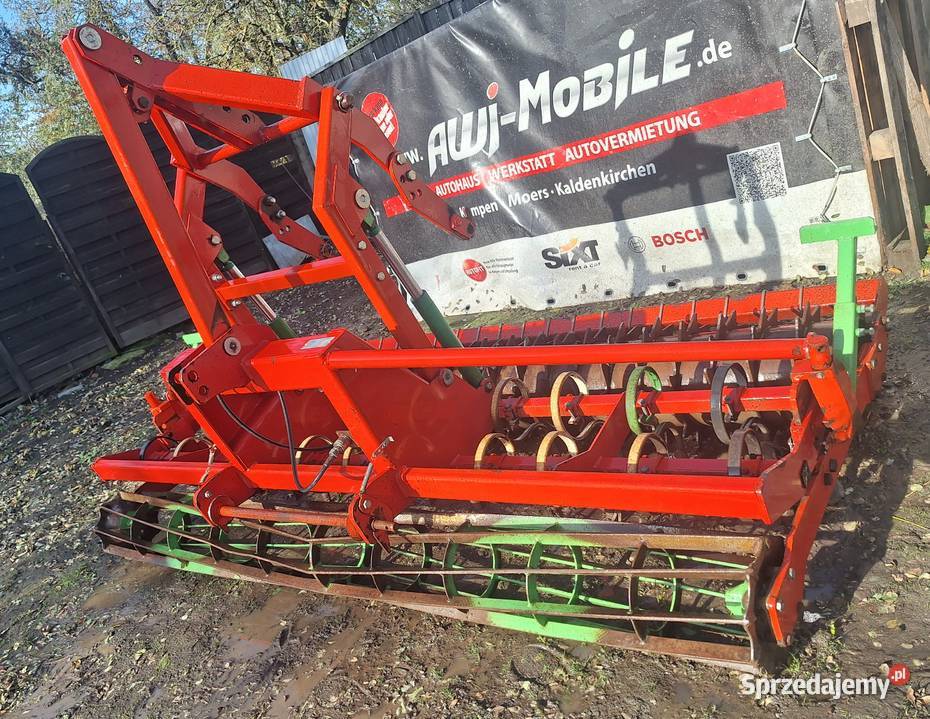 Agregat uprawowo siewny 3m Unia Grudziądz nieuszkodzony Wilczyn sprzedam