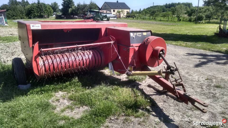 Prasa kostkująca MASSEY FERGUSON 124 nieuszkodzony Glinik Średni sprzedam