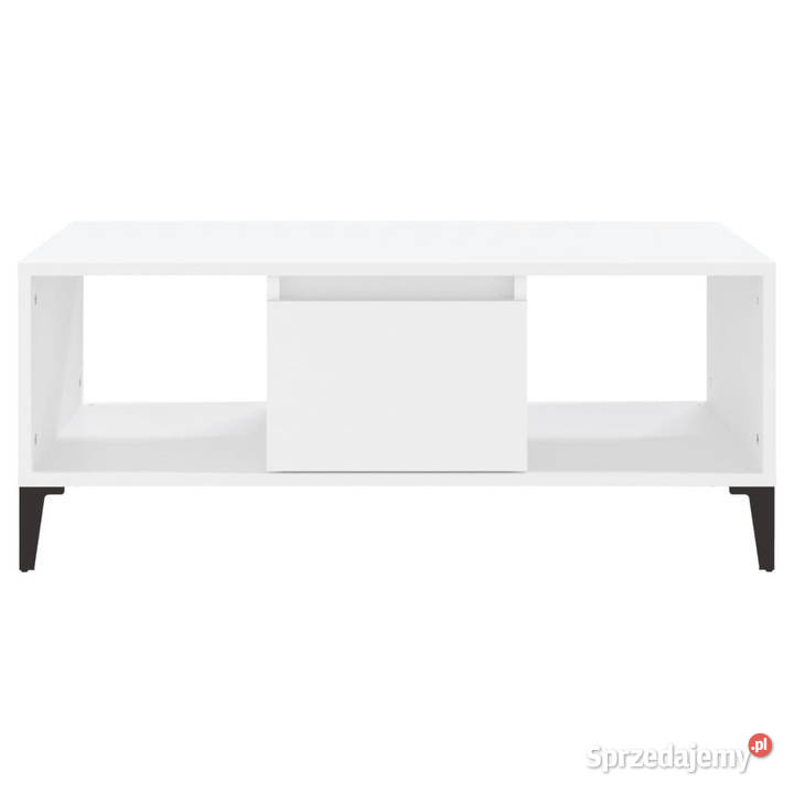 Stolik kawowy biały 90x50x365 materiał sprzedam