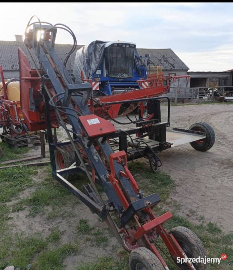 Kombajn do czosnku obcinający firmy erme Sierpc sprzedam