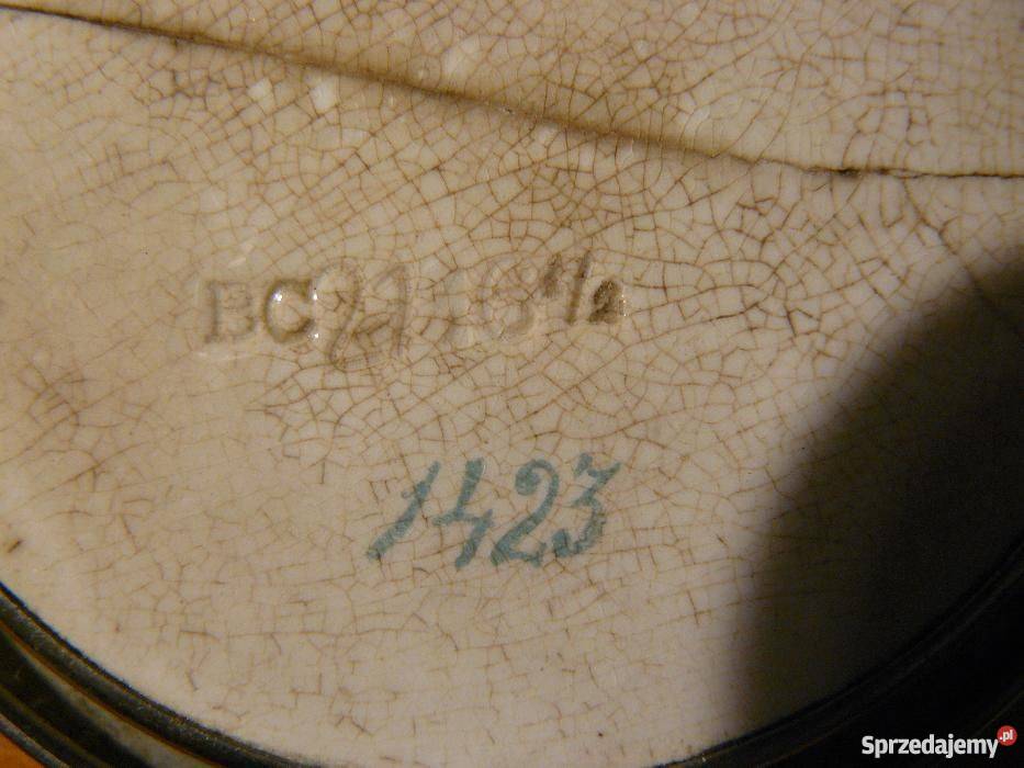 Stara podstawka metal porcelana lubuskie Nowa Sól