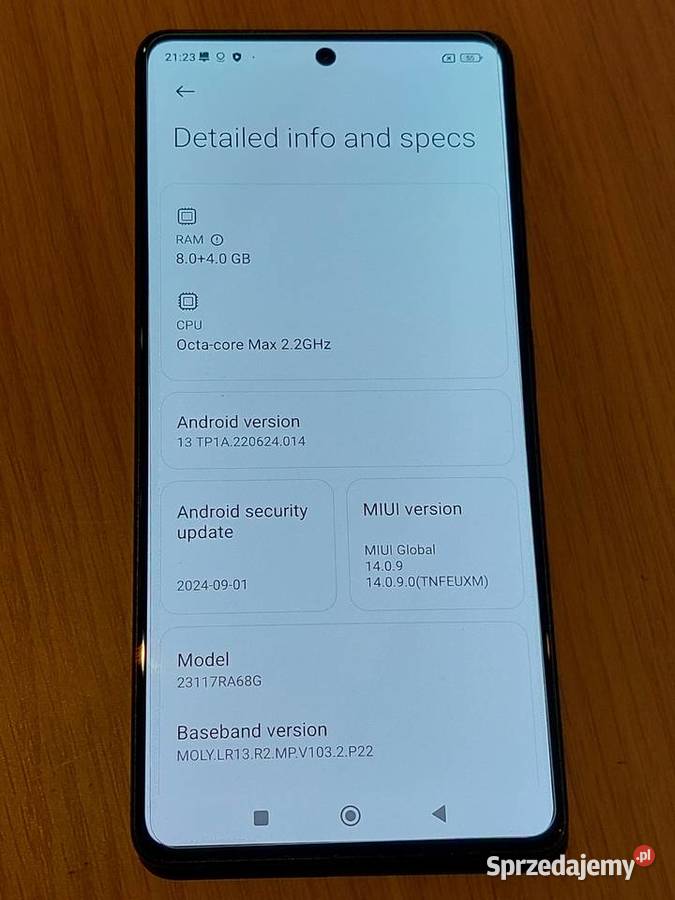 Xiaomi Redmi Note 13 Pro 256 GB Nowy Warszawa sprzedam