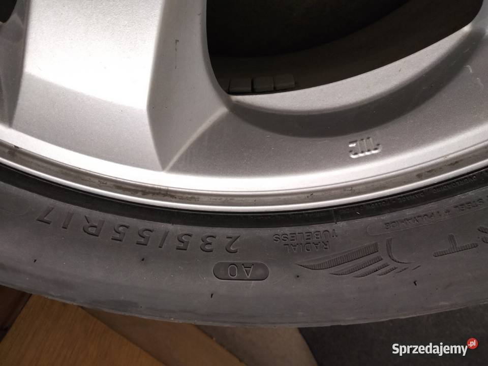 Koła aluminiowa 5x1143 17 opony DUNLOP 235x55 Jasło