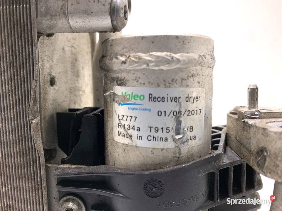 CHŁODNICA KLIMATYZACJI SKRAPLACZ BMW F34 20 184 Wentylatory chłodnic klimatyzacji