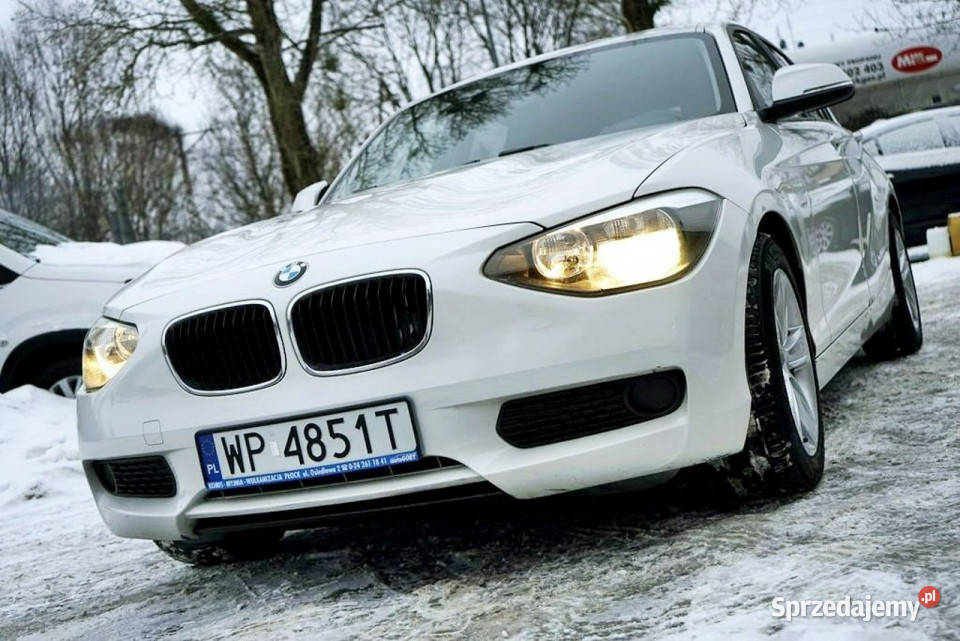 BMW 116 16D Klima 209 2013r F20 2011 manualna mazowieckie Płock sprzedam