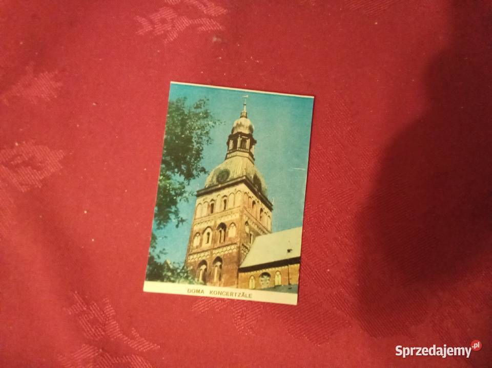 Łotwa kalendarz 1970 katedra w Rydze mazowieckie Warszawa