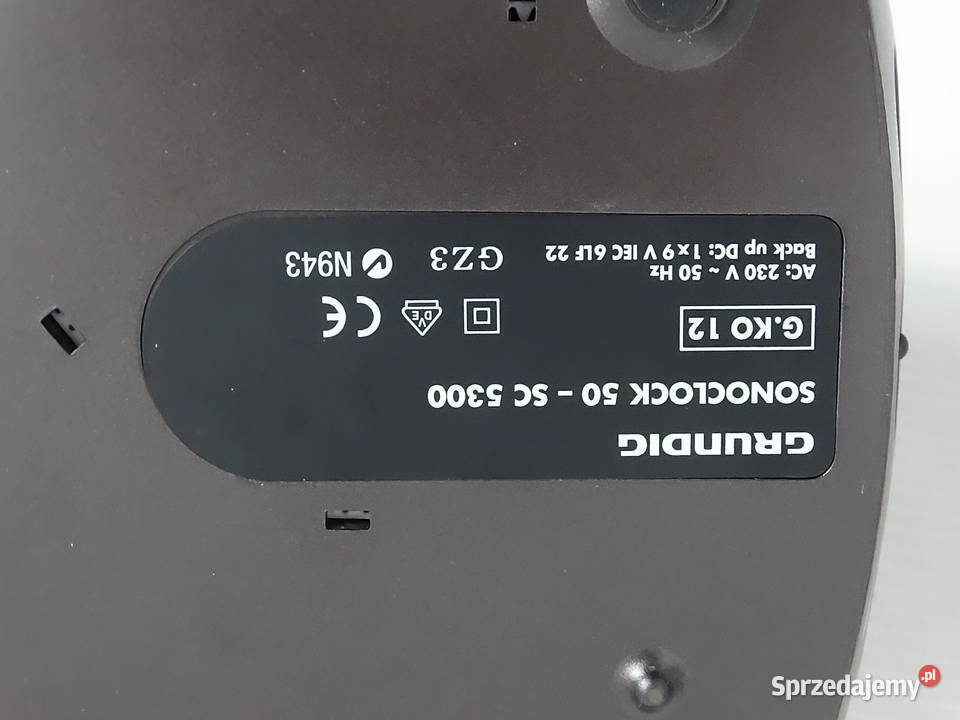 Solidny Radiobudzik GRUNDIG Sonoclock 50 Stan Biłgoraj